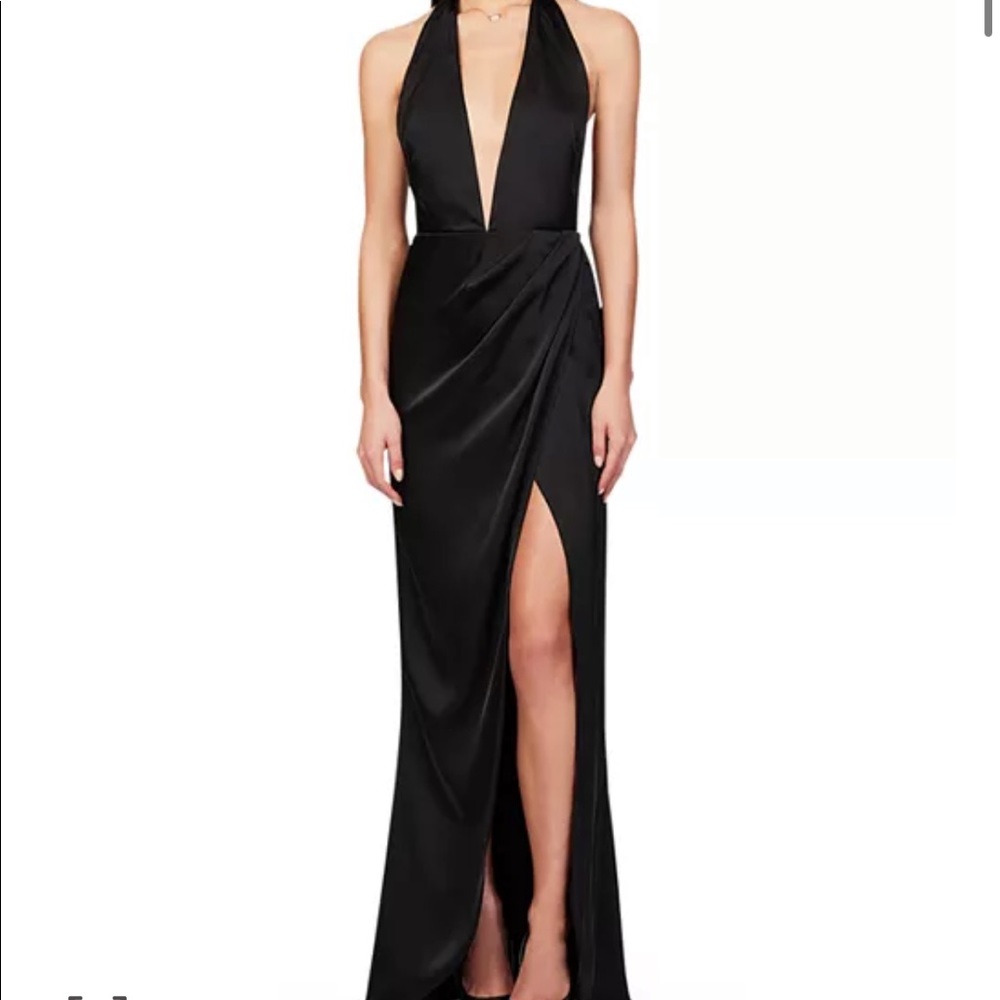 Nookie - Satin Plunge Gown